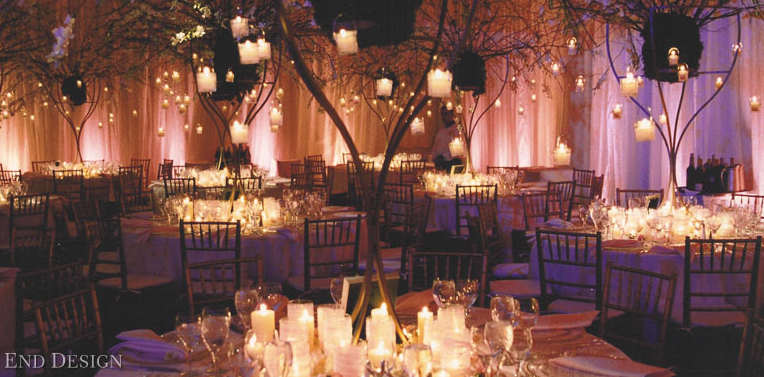dekoracija prostora za svadbu