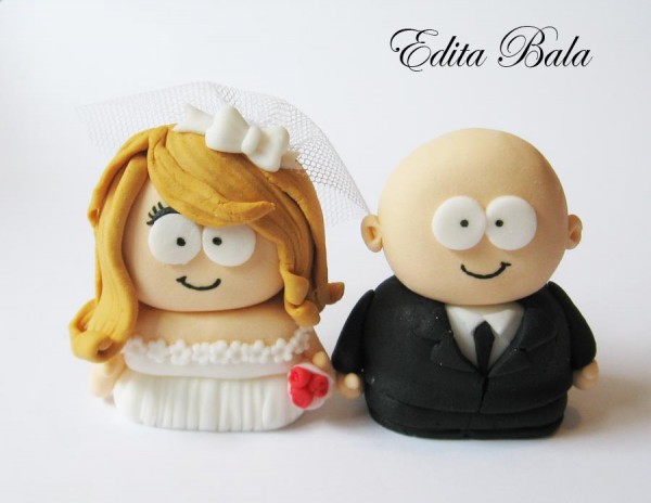Edita Bala figurice za mladenačku tortu